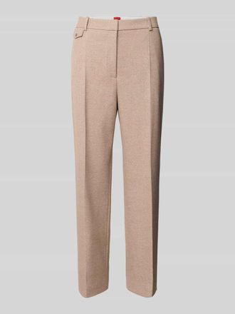 HUGO BOSS Relaxed Fit Stoffhose mit Viskose-Anteil Modell ENORE in Sand, Gr&ouml;&szlig;e 36