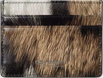 Carhartt Work in Progress Portacarte di credito Vegas Carhartt Wip in cavallino animalier