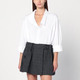 Prada Camicia bianca in popeline