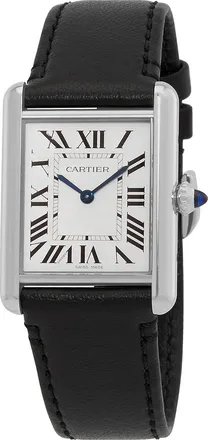 Cartier Pre-owned Cartier Tank Must White Dial Ladies Watch WSTA0059