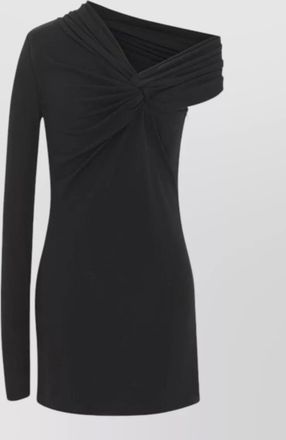 Saint Laurent viscose mini dress