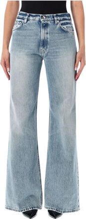 Haikure Clara Flare - Dames - Flared Jeans - Blauw - W28 - Jeans