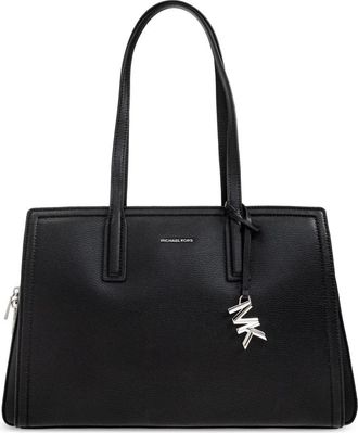 Michael Kors Tas Laila - Dames - Schoudertassen - Zwart - ONE Size - Leer - Tassen