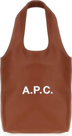 A.P.C. Tote Bags, female, Brown, Size: ONE SIZE Ninon Small Tote