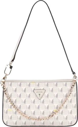 Guess G Wave Mini Schoudertas - Dames - Schoudertassen - Wit - ONE Size - Leer - Tassen