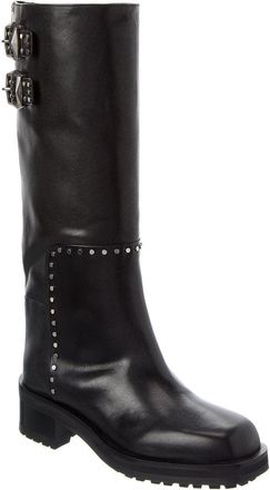 Jimmy Choo London DNU PACK Jimmy Choo Brooklyn KB 50 Leather Knee-High Boot