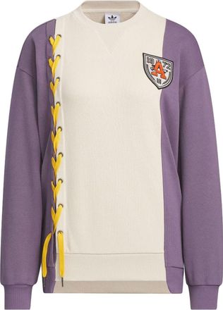 adidas (WMNS) adidas Originals MC Classic Crews Beige Purple IN1091