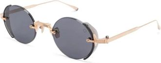 Akoni Jupiter Zonnebril - unisex - Zonnebrillen - Geel - 46 MM - Accessoires