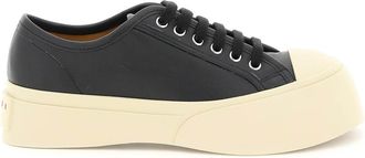 Marni Black Leather Sneakers
