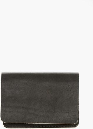 Attachment Solid Color Leather Wallet size Unica