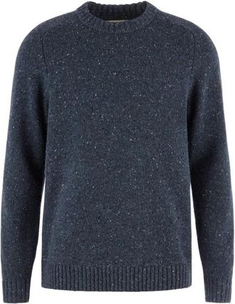 Fj&auml;llr&auml;ven &Ouml;vik Neps Knit Sweater Wollpullover f&uuml;r Herren | blau