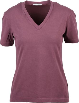 Circolo 1901 T-shirt - Dames - Tops - Paars - Maat: L Katoen
