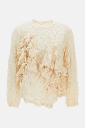 Comme Des Gar&ccedil;ons Top In Pizzo Con Ruches