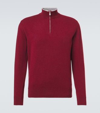 Eleventy Cashmere half-zip sweater