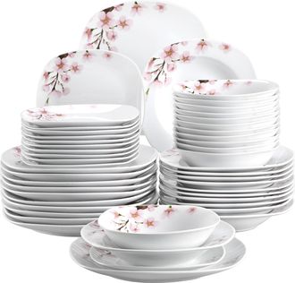 OEM Juego De Vajilla De Porcelana, Apto Para 12 Personas, 48 piezas