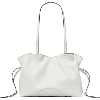 Tory Burch Small Ella Natuura Drawstring Tote in Bianco at Nordstrom
