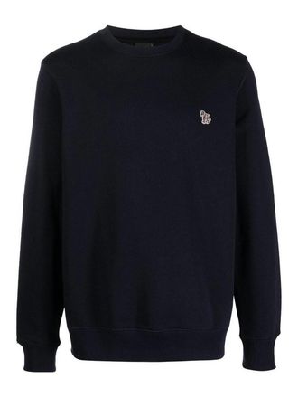 Paul Smith Zebra logo cotton sweatshirt