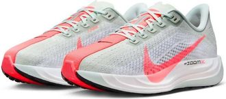 Nike Womens Pegasus Plus Shoe In Barely Grey/hot Punch-White-Black
