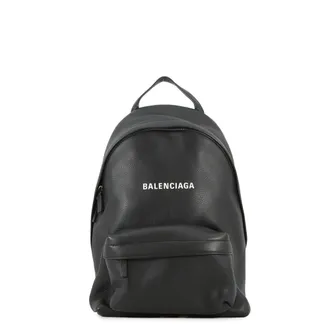Balenciaga Black Leather Backpack (Pre-Owned)