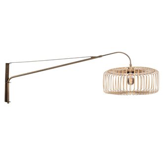 Steinhauer Aplique De Pared - Bronce - Elegant Classy - Bamb&uacute; Metal - &Oslash; 40cm