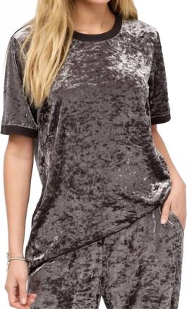Johnny Was The Velvet Tee In Manhattan Silver