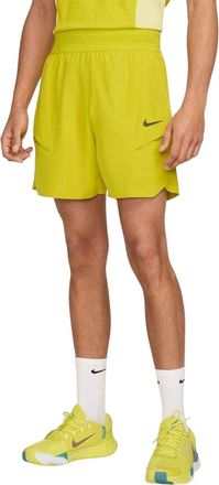 Nike Heren Advantage Tennisshort (Levendig Geel)