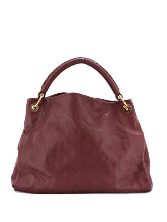 Louis Vuitton Artsy Handbag Monogram Empreinte Leather MM hobo bag - Red