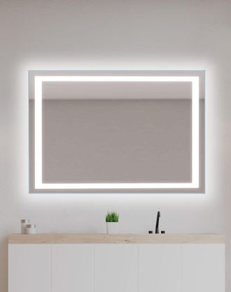 Bathstage Bathstage - 65973 B-919 H/v Espejo Led Retroiluminado Reversible 120x70 Cm Canto Pulido - Ref: Bs-65973