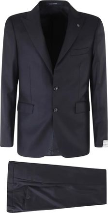 Tagliatore Bruce Suit - Heren - Business pakken - Blauw - S - Wol - Kostuums