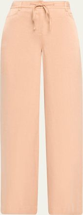 Kobi Halperin Mason Wide-Leg Drawstring Pants