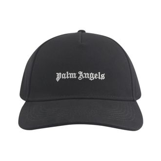 Palm Angels Cappellino da baseball con logo classico - - Accessories - Uomo - Nero - ONE SIZE