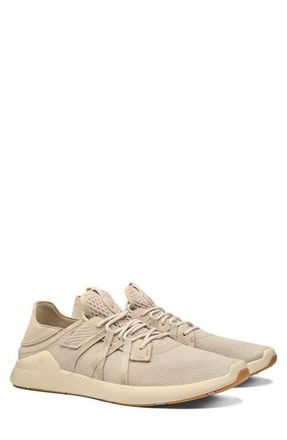 Olukai Holo Convertible Mesh Sneaker in Sand/off White at Nordstrom, Size 8.5