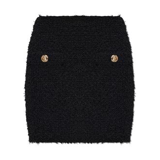 Balmain Mujer, Faldas, Negro, Talla: XS