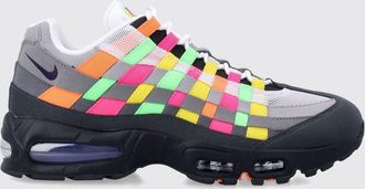 Nike Sneakers Air Max 95 Big Bubble in mesh con motivo a quadri e Swoosh