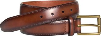 Johnston & Murphy Shadow Edge Belt in Brown at Nordstrom, Size 38