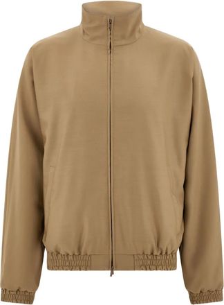 Ferragamo Giacca reversibile a collo alto - Toni neutri