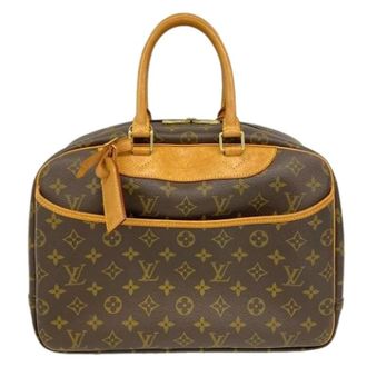 Louis Vuitton Pre-owned Handbags, female, Brown, Size: ONE SIZE Pre-owned Vintage Canvas Handbag