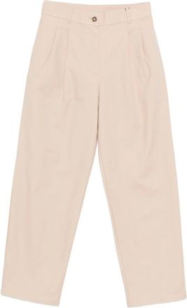 Calvin Klein Button Pleated Trousers