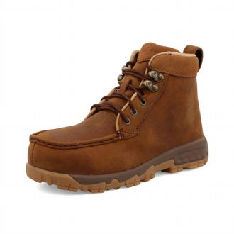 Twisted X Boots Womens Alloy Safety Toe Work Boots In Brown