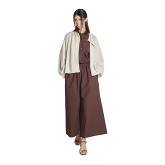 Sofie D'Hoore Dames, Truien, Beige, Maat: M Wol