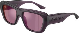 Jimmy Choo London JC6003U 5092LB Womens Sunglasses Purple Size 54