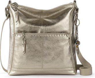 The Sak Lucia Crossbody Leather Bag in Pyrite Stitch at Nordstrom
