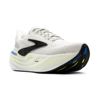 Brooks Mens Glycerin Max Running Shoes In Grey/black