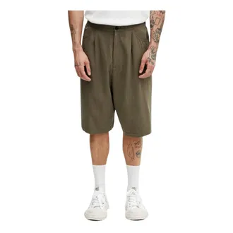 Undercover Shorts a Vita Alta con Pinces - - Shorts - Uomo - Verde - XL