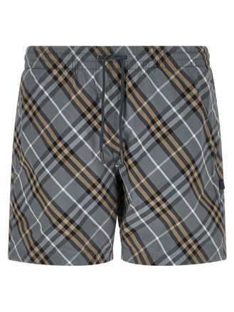 Burberry Blue Swim Check