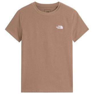 The North Face Evolution Simple Dome Short Sleeve T-Shirt f&uuml;r Damen | braun