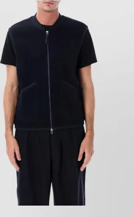 Universal Works wool zip waistcoat