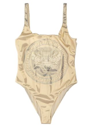 Versace La Coupe Des Dieux Beachwear Oro-Donna
