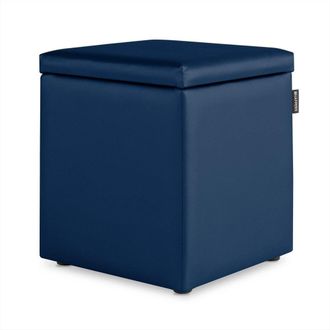 Happers Happers - Puff Cubo Arc&oacute;n Polipiel Azul 1 Unidad Azul