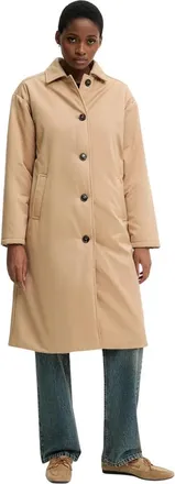 Benetton Trenchcoats - Dames - Mantels - Beige - Maat: M Katoen